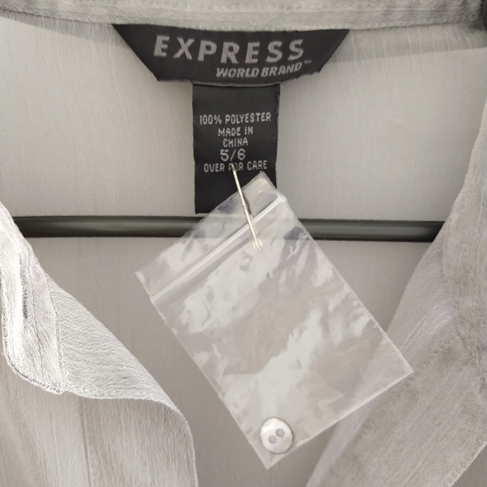 Express button down blouse. - Picture 2 of 2